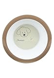 Sterntaler Schale Bauernhof - Schüssel mit rutschfestem Sockel für Baby und Kinder - Kinder Müslischale - Schüssel robust und lebensmittelecht, Kindergeschirr, beige