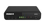 HUMAX HD Fox Digitaler HD Satelliten Receiver mit vorinstallierter Senderliste inkl. HDMI Kabel und Fernbedienung, HDMI- und SCART-Anschluss, Sat Receiver mit externer Festplatte und Aufnahmefunktion