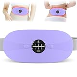 BAMCOO Wärmegürtel perioden Tragbares Heizkissen mit 3 Temperatur Einstellbar und Vibrationsmodi Wärmegürtel