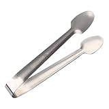 Servierzange für Lebensmittel – Lebensmittel-Clips aus Edelstahl, Vorspeisenzange, Küchenutensilien, Catering-Clips, Obst-Servierzange, Lebensmittelhandhabungs-Clips, Mehrzweck-Lebensmittelzange