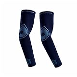 Lifup Armlinge UV-Schutz UPF 50+ für Herren Unisex Atmungsaktiv Armlinge Blau Einheitsgröße