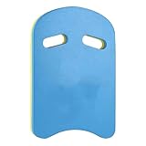 Rynvarl Schwimmbrett aus Eva-Schaum, U-Form, rutschfest, für Lernen, Training und Sicherheit im Wasser – 44 x 30 x 2,8 cm (blau)