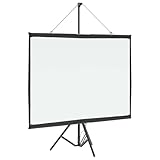 vidaXL Beamer Leinwand mit Stativ 50 Zoll 4:3, Projektionswand, Leinwand, Heimkino-Leinwand, Beamer Leinwand, Rolloleinwand