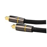 POPETPOP Optisches Audiokabel Glasfaserkabel Digital Audio Kabel für Tv Heimkino Soundbar Stabile Übertragung Flexibel Langlebig