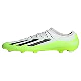 adidas Soccer X Crazyfast.3 Firm Ground (Little Kid/Big Kid) Footwear White/Core Black/Lucid Lemon 10.5 Little Kid M