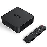 WiiM Pro Plus AirPlay 2 Receiver, Chromecast Audio, Multiroom Streamer mit Premium AKM DAC, Sprachfernbedienung, arbeitet mit Alexa/Siri/Google, streamt Hi-Res Audio von Spotify, Amazon Music, Tidal