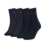Tommy Hilfiger Damen Classic Socken, Marineblau, 39-42 EU