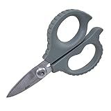 Clauss 18475 True Professional Kevlar Schere, 4, 5 cm Titanium Bonded Carbonstahlklingen, Glasfaserverstärkter Griff, Grau, 15, 4 cm
