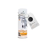 uniQum Autolack Spraydose für SEAT NEGRO BRILLANTE A9V Autolack Reparatur 400 ml