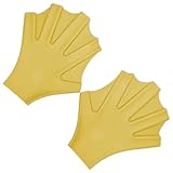 Schwimmpaddel - Hand Paddles | Silikonschwimmpaddelhilfe einstellbare schwimmpaddel Entenpfotenpaddel Anti -Slip -Auftriebshilfshandschuhe zum Schnorcheln Diving Pool Beach Innen im Freien