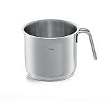 Fissler Sveto/Edelstahl-Milchtopf (1,5 L, Ø 14cm) kleiner Kochtopf, unbeschichtet, Gasherd, Induktion