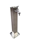 50cm Wassersäule Edelstahl 3/4 Zoll