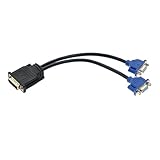 Gadpiparty VGA-Adapterkabel overheadprojektor projector anstecknadel grafikkarte graphics cards pinnnadel projektoren nähel stiften nadelspiele Video adapter cable Weiß
