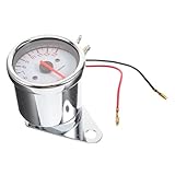 JUMPLAWN Drehzahlmesser Modifizierter Tachometer mit Präzisem Sensor und Stilvollem Design Kompatibel mit Meisten Motorrädern Einfache Installation Hohe