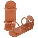 BESTOYARD 2pcs Zahnbürstenhalter Stürze Wandmontierte Elektrische Zahnbürstenregale Aufbewahrungsständer Eisen -toilettenregale