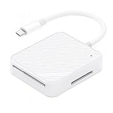 Durlo 4 in 1 Speicherkartenleser-Adapter USB OTG M2 SD SM XD Kartenleser für Android Zubehör