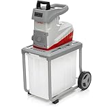 IKRA Elektro Gartenhäcksler ILWH 3000, leise robust wartungsarm, starke 3.000W, Aststärke bis 45mm, Blauer Engel