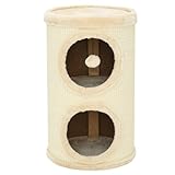 FYSXCXS Klettergerüst für Katzen Indoor Katzenklettergerüst, Katzennest, Katzenbaum, Kleiner, Nicht besetzender Kratzbaum, Katzennest, geeignet for Hauskatzen Einfach zu Montieren(A)