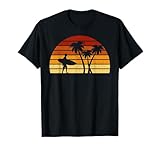 Vintage Sonne Surfen Geschenk für Surfer und Wellenreiter T-Shirt