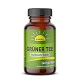 Grüner Tee Extrakt, 240 hochdosierte Kapseln ohne unerwünschte Zusatzstoffe, Bonemis®