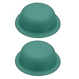 sourcing map Silikon-Topfdeckelabdeckungen, Universal-Topfdeckel-Oberknauf, hitzebeständige Topfgriffkappen für Küche, Kochgeschirr, sicherer Halt von Töpfen und Pfannen, Blau, 2 Stück