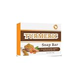 Soleneva Kurkuma Zitronen Kojisäure Seife, Turmeric Soap für Gesicht und Körper(1) (1)
