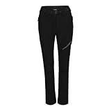 Alpine PRO VEREFA Damen Wanderhose, Winterhose, Warme Hose, Outdoor Hose, Freizeithose, Trekkinghose, Sporthose, Reflektierender Druck, Taschen mit Reißverschluss, Flexibles Material, Thermohose