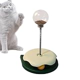 Katzenpuzzle Spielzeug - Katze Langeweile Breaker | Langsames Füttern Katzenspielzeug | Langsames Füttern Spielzeug für Katzen, Engagierender Leckerli-Spender, Reduziert Langeweile & Perfekt für