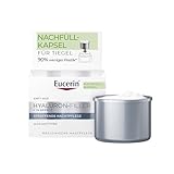 Eucerin Hyaluron-Filler + 3x Effect Nachtpflege Nachfüllkapsel 50 ml, straffende Gesichtscreme regeneriert die Haut über Nacht und mildert Falten, Anti Aging Creme mit Hyaluronsäure