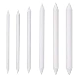 Papierwischer Set 6 Stück Blending Stümpfe für Student Skizze Zeichnen, Malen Zubehör, Radiergummi Stift