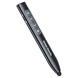 Golden Security Presenter, Powerpoint Fernbedienung Präsentationsfernbedienung Pointer für Präsentationen, Powerpoint Presenter, Power Pointer Presenter mit Schreiben, Hyperlink & Volumen Kontrolle