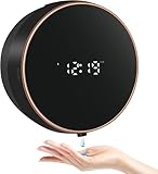 Seifenspender Automatisch Wandbefestigung Mit Sensor No Touch Soap Dispenser Automatic Elektrische Kunststoff Seifenspender FüR Bad,KüChe,BüRo Schwarz