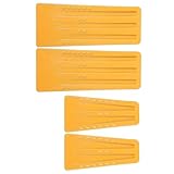 Robuste Holzkeile zum Fällen von Bäumen, stoßfestes Design für schwere Holzspaltung, 2 Größen, 4-teiliges Set