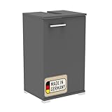 Probus Basic Waschbeckenunterschrank Anthrazit – 40cm, Stilvolles Design & praktischer Stauraum, Türanschlag frei wählbar, Made in Germany