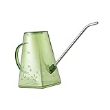Supvox Gießkanne Mit Langem Auslauf Transparente Blumengießkanne Für Präzises Bewässern Im Garten Und Zuhause Ideal Für Pflanzenpflege Und Blumengießen
