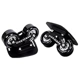 Ronyme Tragbare Roller, Road Skates Platte, leicht, mit Rädern Board Split Skateboard für Erwachsene Jungen Mädchen, Platte Aus Aluminiumlegierung