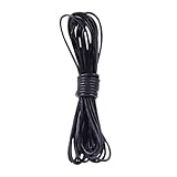 Landrain Lederband Kette, Lederschnur 2 MM × 10 M, Lederbänder