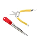 ABOOFAN Rattan Reparaturset mit Rutschfestem Griff Vielseitiges Flechtwerkzeug für Gartenmöbel Langlebiges Weidenkorb Werkzeug für Stuhl Sofareparatur Einfach zu Bedienen Handliches