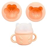 Kustimantu Eiswürfelform | Silikonform für und Pudding Dessert – Cartoon-Bärform, einfaches Herausnehmen, Küchenzubehör antihaftbeschichtet für Desserts, Muffins, Cupcakes, Zuhause