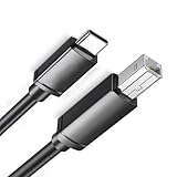 FackLOxc Typ C Auf USB 2.0 Druckerkabel 50/100/150/200/300 Cm Länge Druckkabel Hochgeschwindigkeitsübertragung Für Telefone Laptops