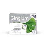 Gingium® 240 mg Filmtabletten 120 St: Bei Vergesslichkeit frühzeitig handeln* - pflanzlich & gut verträglich