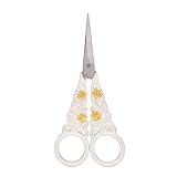 STICKSCHERE KOMFORTABLER GRIFF FEINE VERARBEITUNG TRAGBARE SCHERE STRICKEN FADENSCHNEIDEN FÜR DIY HANDWERK