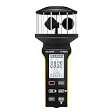 INFURIDER Windmesser, Tragbares Anemometer mit Anti-Staub-Touch-Taste, Wiederaufladbarer Windmessgerät, CFM-Messgerät, Geschwindigkeitsanemometer für Windvolumen, Kälte, Temperatur