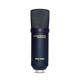 Marantz Professional MPM-1000U - Großmembran USB Kondensator Mikrofon mit Nierencharakteristik für Podcast, Studio, Gaming mit USB-Kabel und Mic Clip