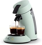 Philips Senseo Original Plus, Kaffeepadmaschine (Kaffeestärkewahl, Kaffee Boost Technologie, aus recyceltem Plastik), mint, (CSA210/20)