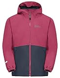 Jack Wolfskin Unisex Kinder Iceland 3in1, Dark Fuchsia, 152 EU