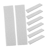 SOPOTUTU 8 Stück Teiliges Filz Bremsbeläge für Fitnessbikes Geräuschdämpfend rutschfest Hohe Widerstandsfähigkeit Passend für Heimtrainer und Indoor Cycling Einfache Montage und Langlebig