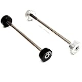 ZQINGQING Fahrrad Schnellspanner 1 Pcs 74 85 100 130 135mm Titan Ti Bike Hub Achse for Faltrad Quick Release Hub Zubehör Schnellspanner Fahrrad(for hub 112mm Silver)