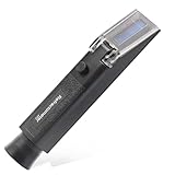 Qusedwey 1 Stk. Kunststoff-Refraktometer Würze Zucker Alkohol Meter 0-30%1.000-1.120 SG Spezifisches Gewicht Handgerät Werkzeug Hydrometer Tester