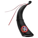 BESTonZON Halloween Piratenhorn Blasrohr aus Kunststoff Einzigartiges Design für Kostüme für Halloween Cosplay und Thematische Veranstaltungen Realistischer Perfektes für Piratenliebhaber